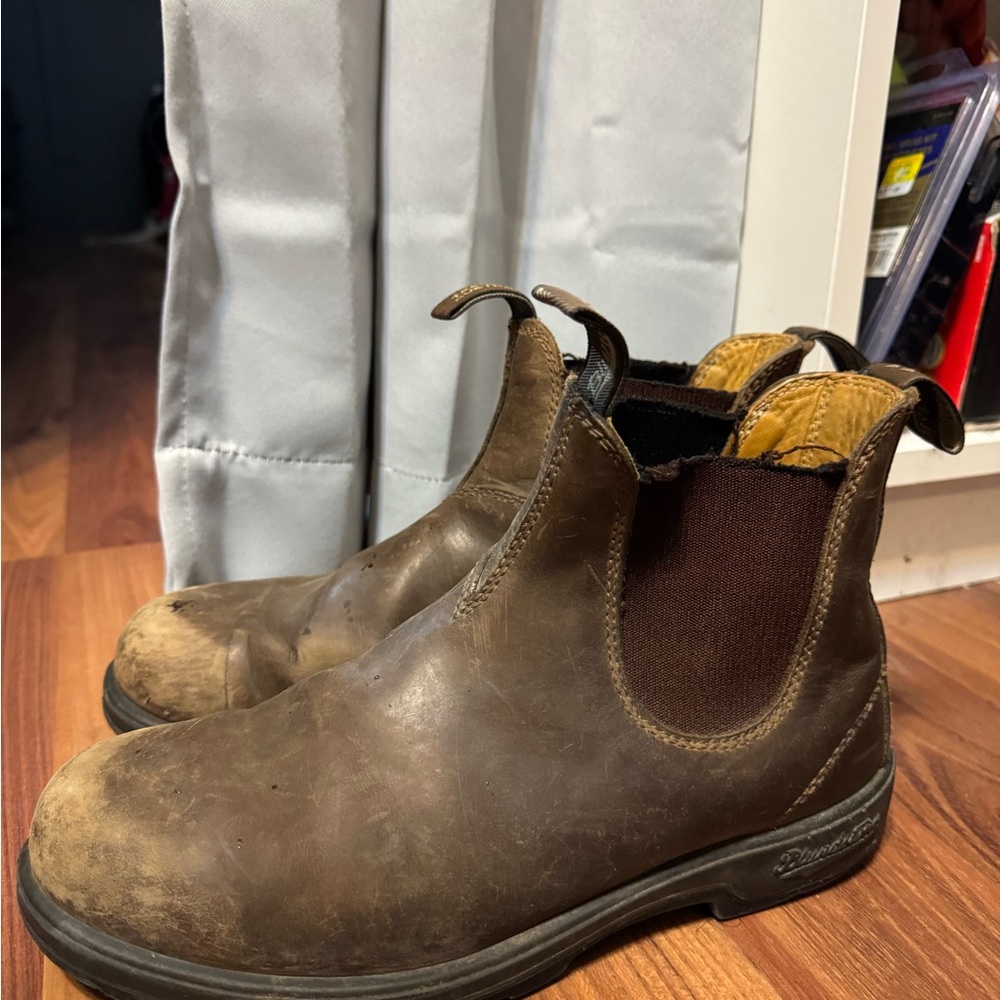 Blundstone Men's Brown Leather Boots